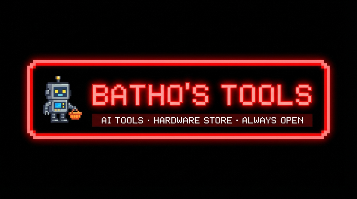 Batho's Tools — AI Hardware Store